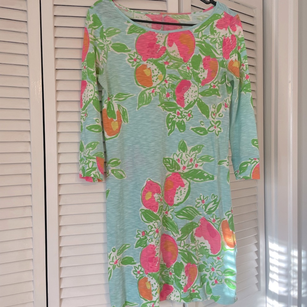 Lily Pulitzer 3/4 sleeve cotton dress - Small